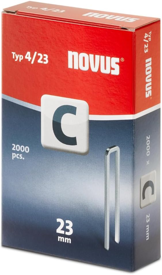 Cleme inguste Novus tip C, 18mm, 23mm, 28mm