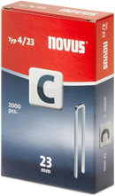 Cleme inguste Novus tip C, 18mm, 23mm, 28mm-5
