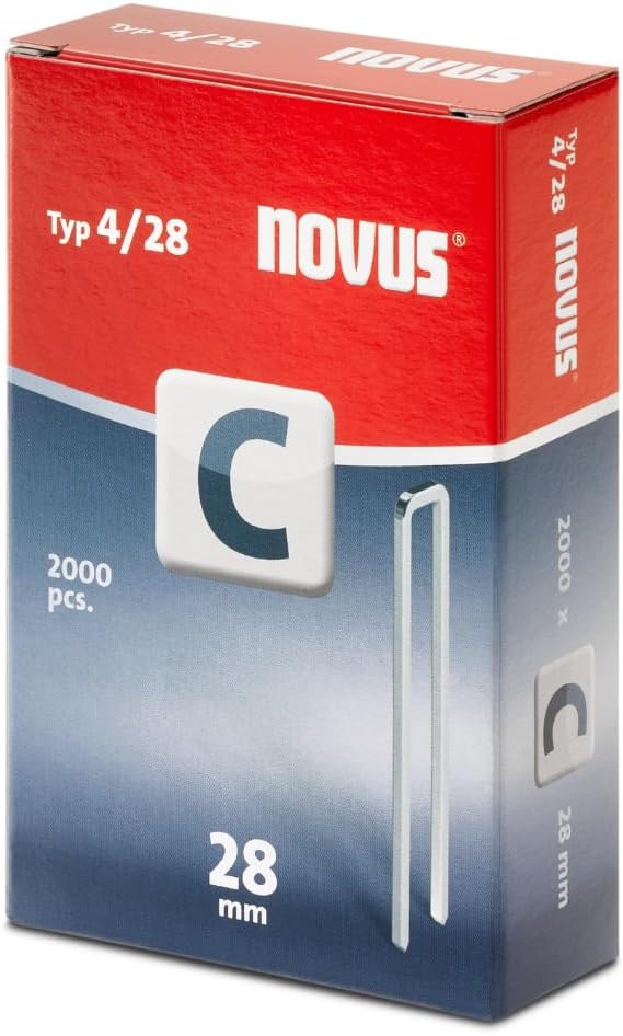 Cleme inguste Novus tip C, 18mm, 23mm, 28mm