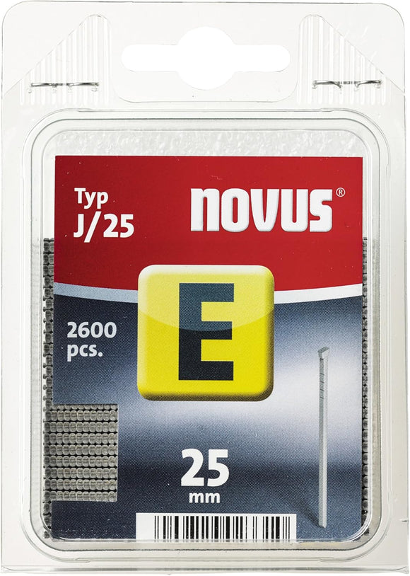 Cuie Novus tip E din otel galvanizat 16mm, 19mm, 25mm, 30mm
