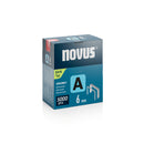 Capse Novus din sârmă subțire Tip A 53/6 mm zincate - 5000 bucăți-1