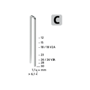 Capse Novus din sarma subtire tip A, 6mm - 5000 buc.-2