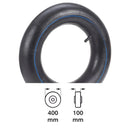 Camera din butil 400x100mm pentru janta 4.80/4.00 - 8, ventil drept-2