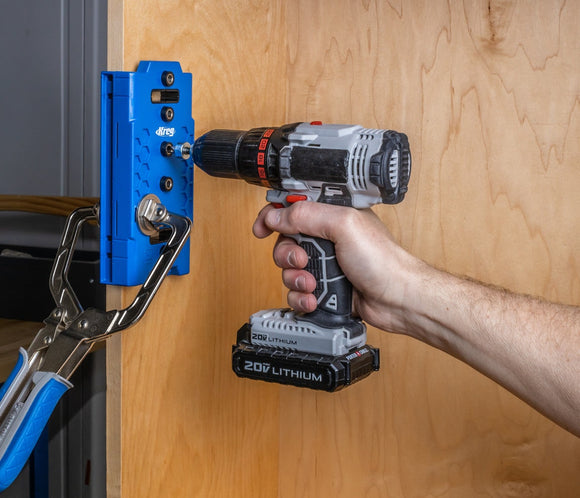 Sablon pentru gauri suporti polita Kreg® cu burghiu de 5mm