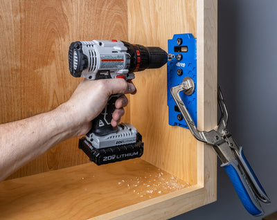 Sablon pentru gauri suporti polita Kreg® cu burghiu de 5mm - 0