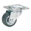 Roată de ghidare 25mm pentru parchet ,placă 40x40mm, lagăr de alunecare, roți moi-1